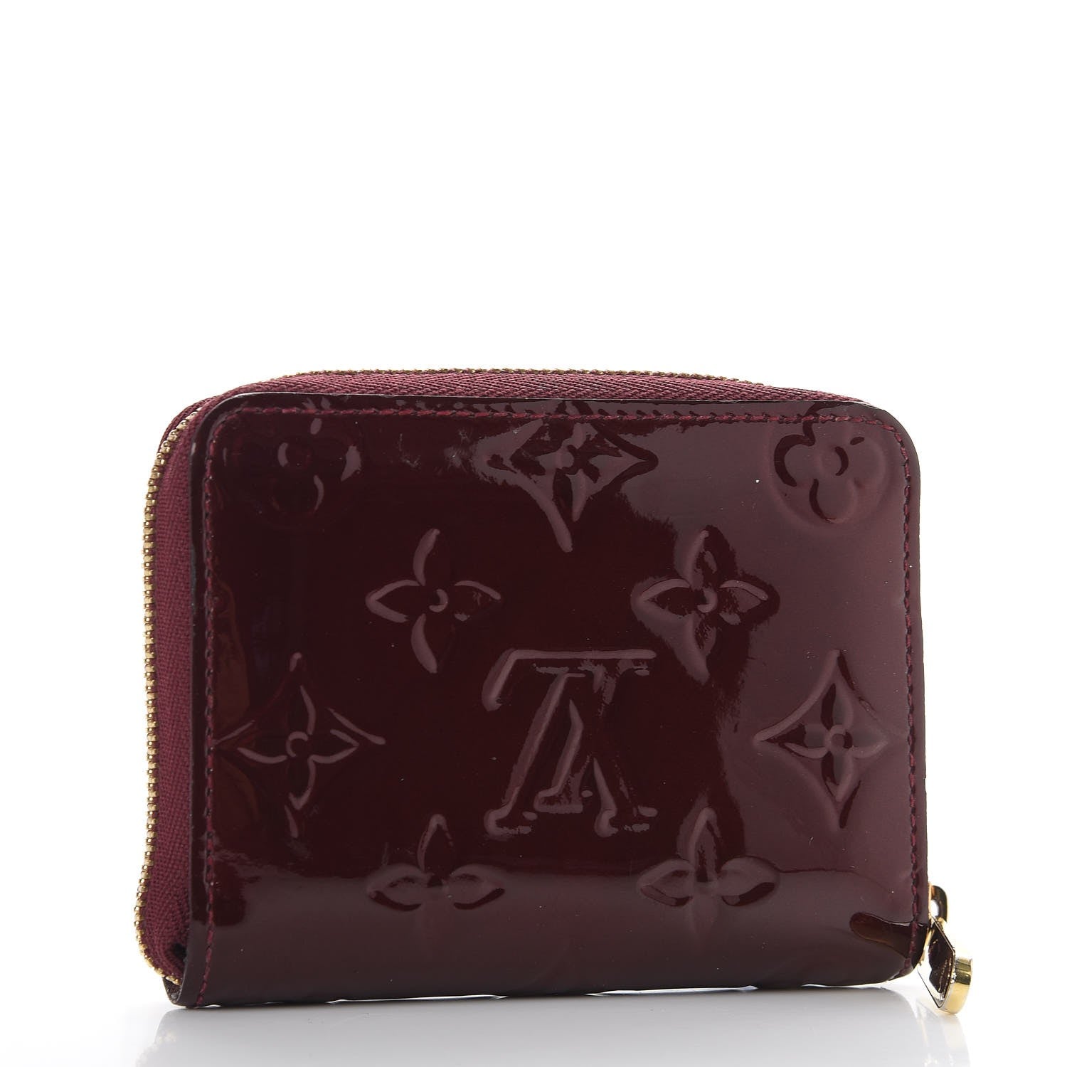 Louis Vuitton Vernis Zippy Coin Purse Rouge Fauviste 3 of 7