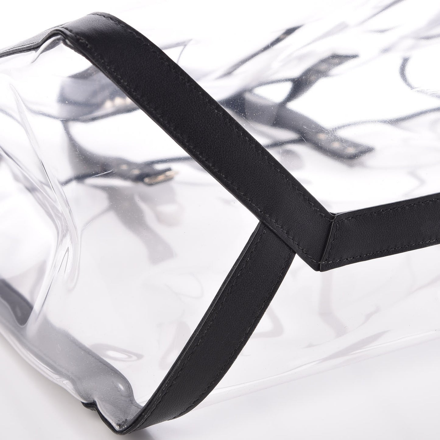 Plexy VLTN Shopping Bag Transparent