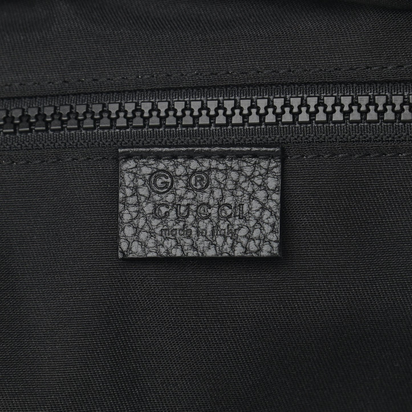Nylon Monogram Slim Backpack Black