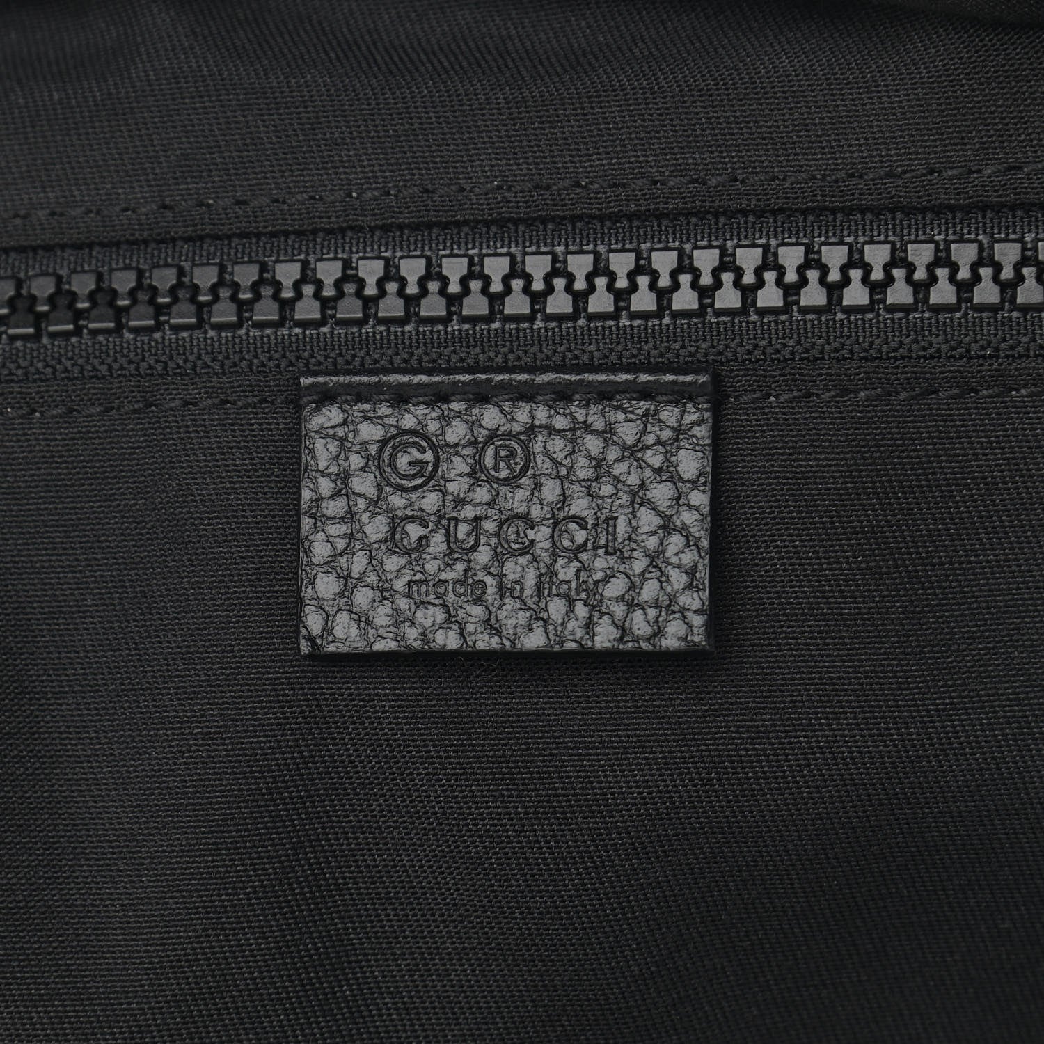 Gucci Nylon Monogram Slim Backpack Black 6 of 11