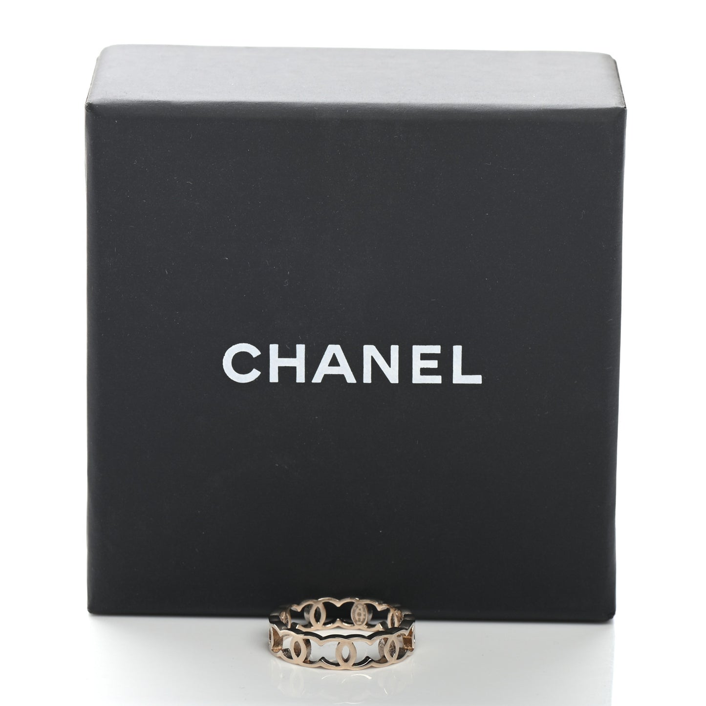 Metal CC Ring 52 Gold