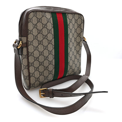 Gucci GG Supreme Monogram Web Small Ophidia Messenger Bag Brown 3 of 10