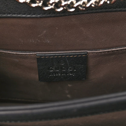Gucci Shade Lux Calfskin Small Interlocking G Shoulder Bag Black 6 of 10