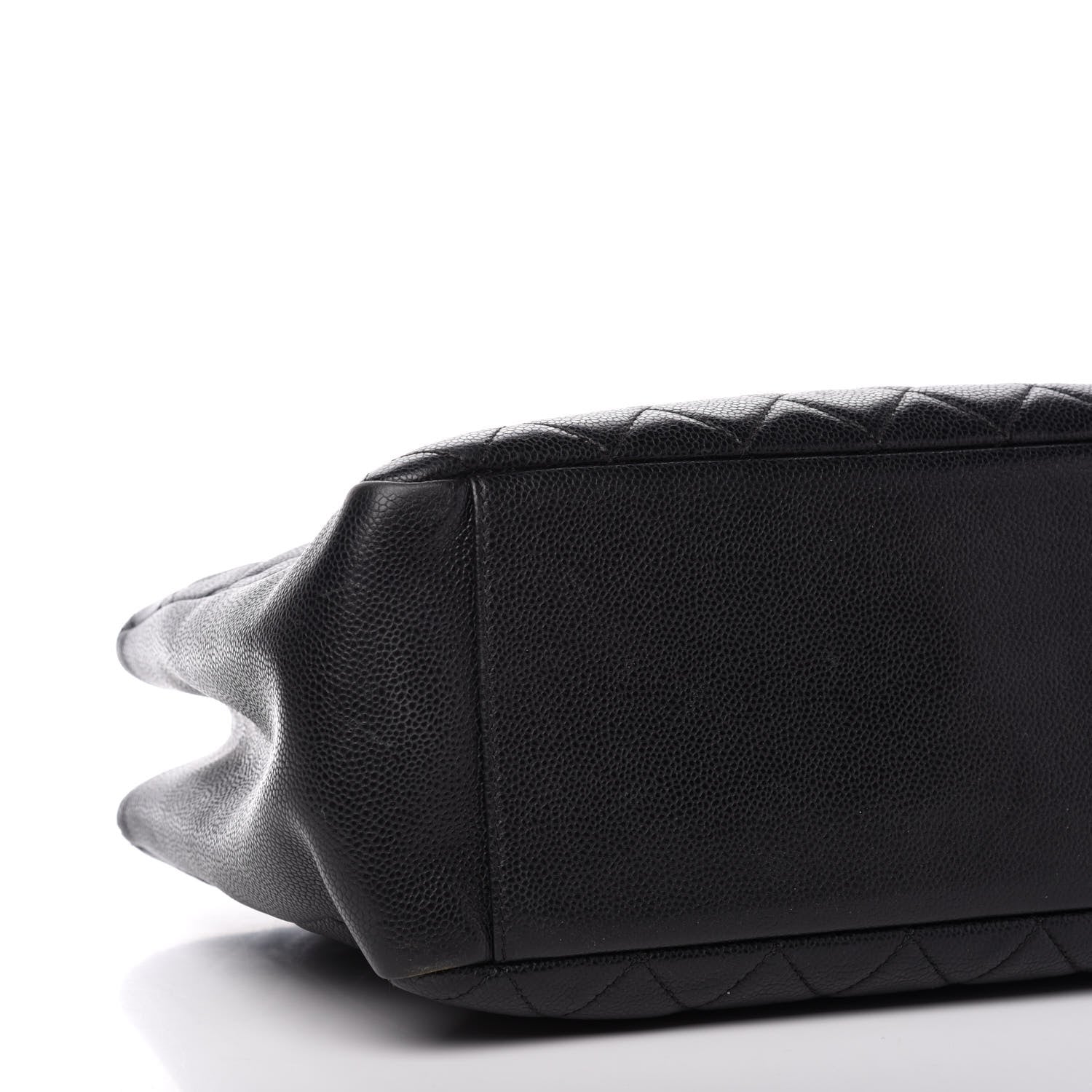Chanel Caviar Quilted Grand Shopping Tote GST Black 10 of 12