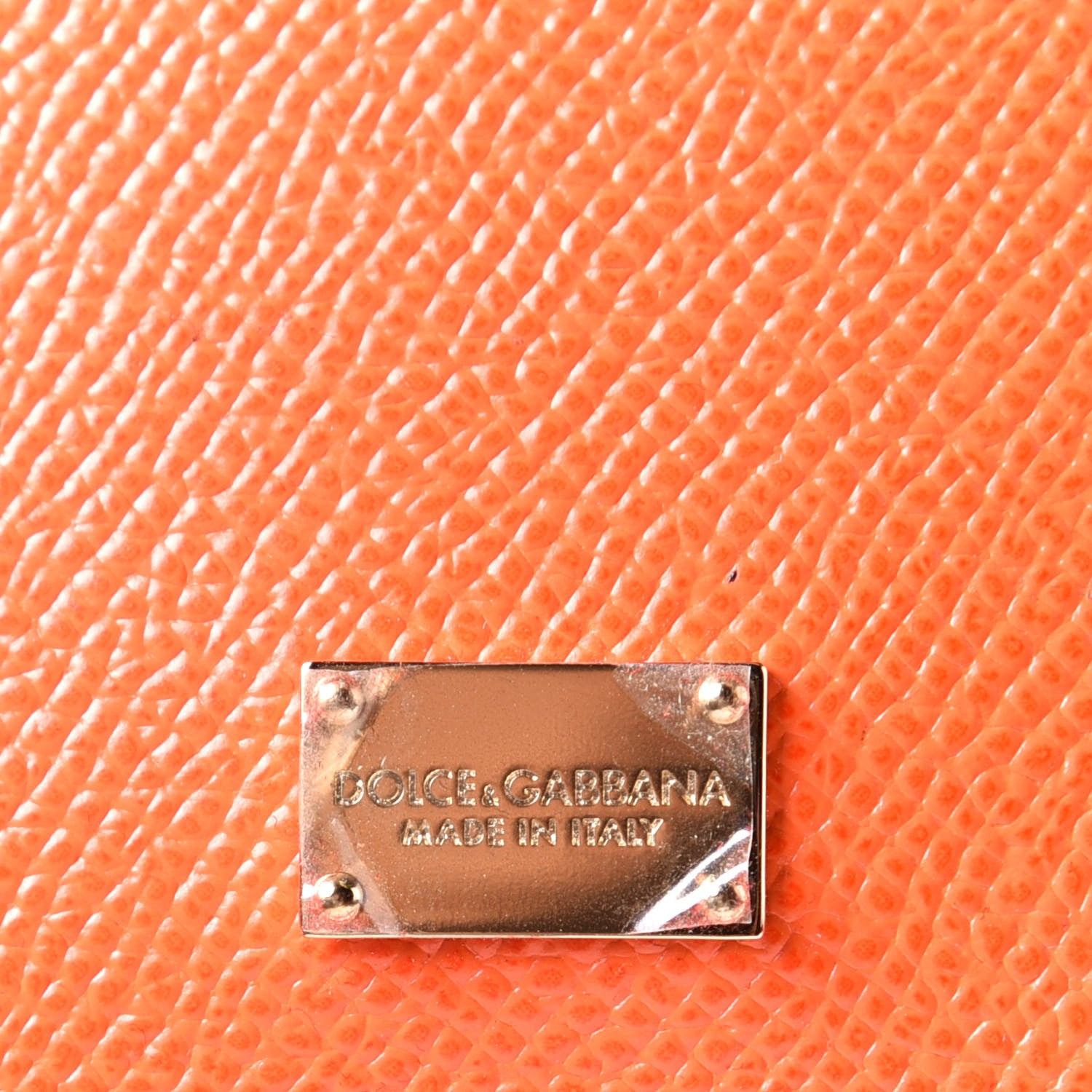 Dolce & Gabbana Dauphine Medium Miss Sicily Satchel Mandarino 6 of 8