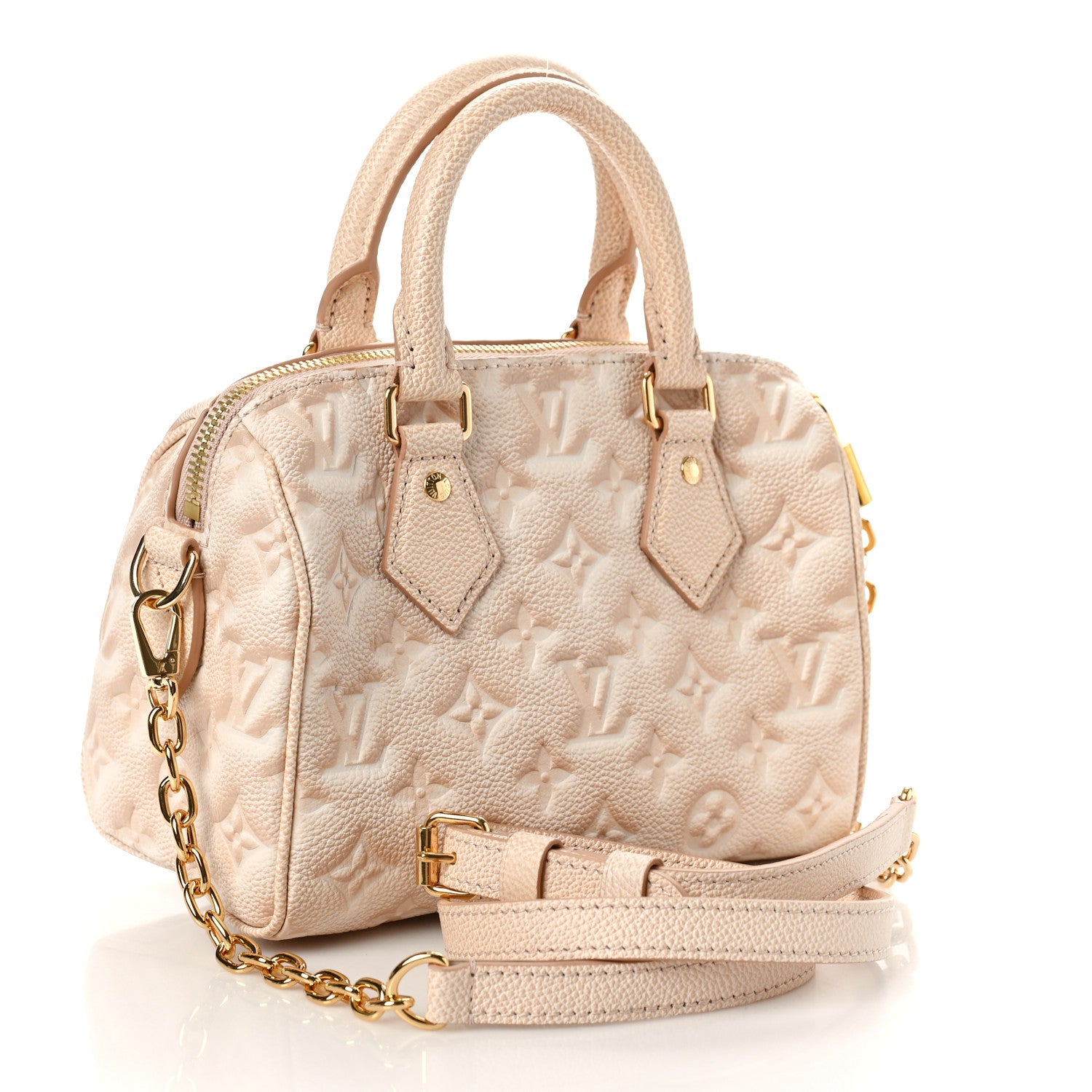 Louis Vuitton Empreinte Monogram Summer Stardust Speedy Bandouliere 20 Beige Clair 3 of 9
