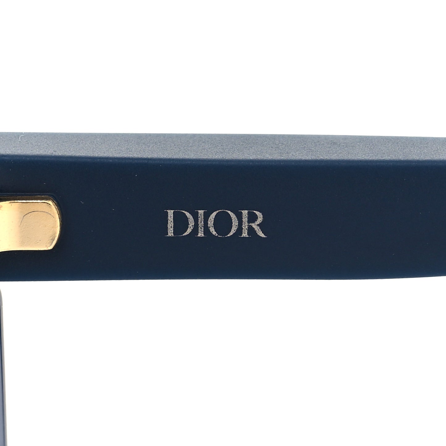 Geometric Diorclub M1U Mask Sunglasses Matte Blue