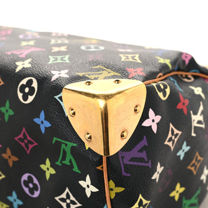 Louis Vuitton Monogram Multicolor Speedy 30 Black 11 of 12