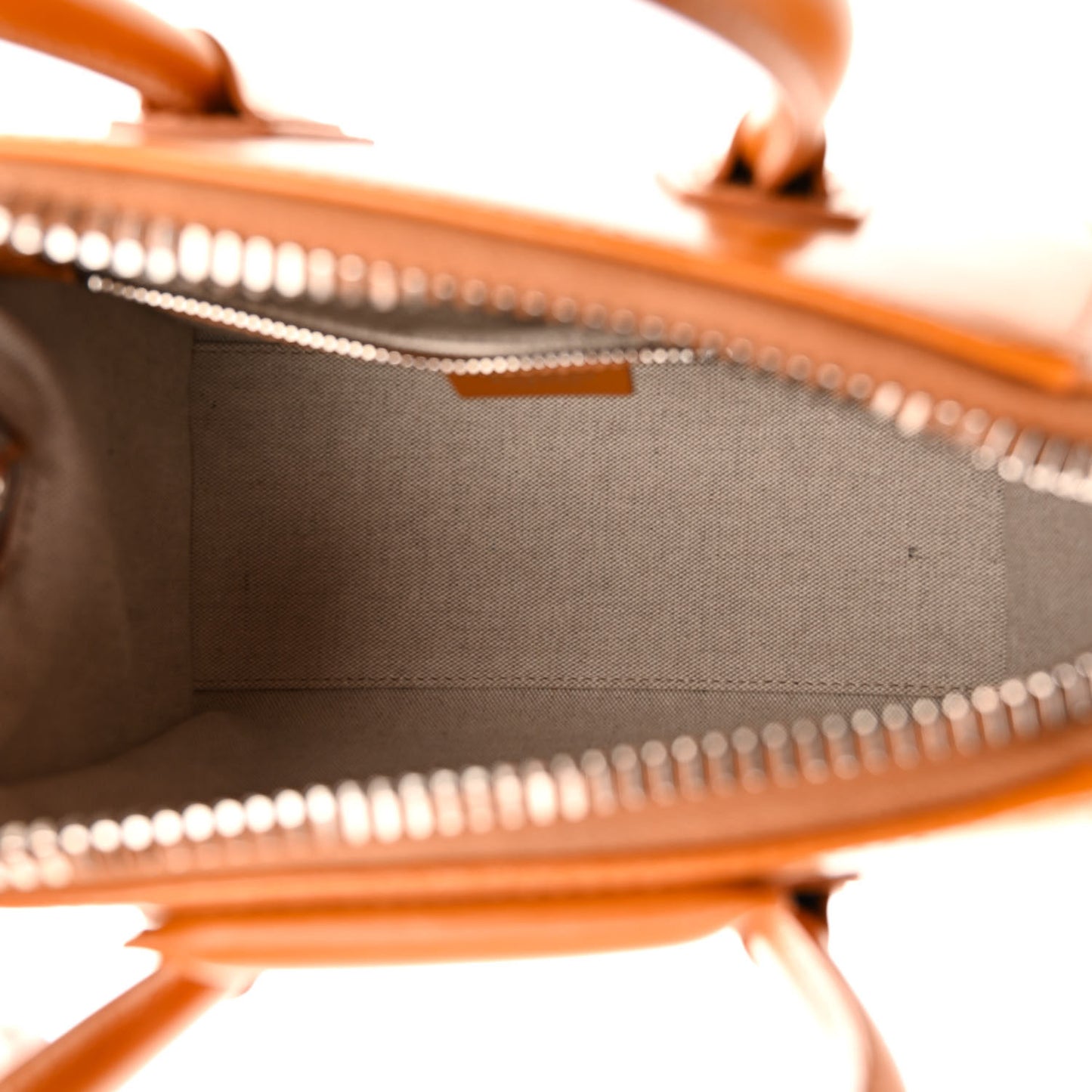 Shiny Lord Calfskin Mini Antigona Pumpkin