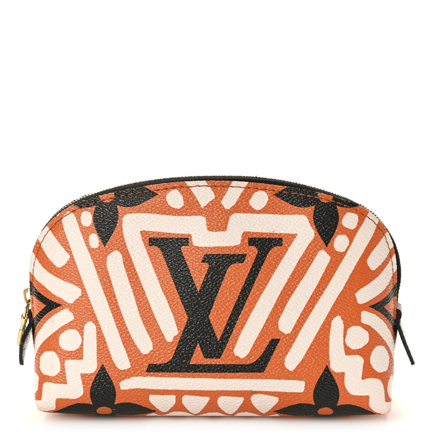 Monogram Giant Crafty Cosmetic Pouch Creme Caramel