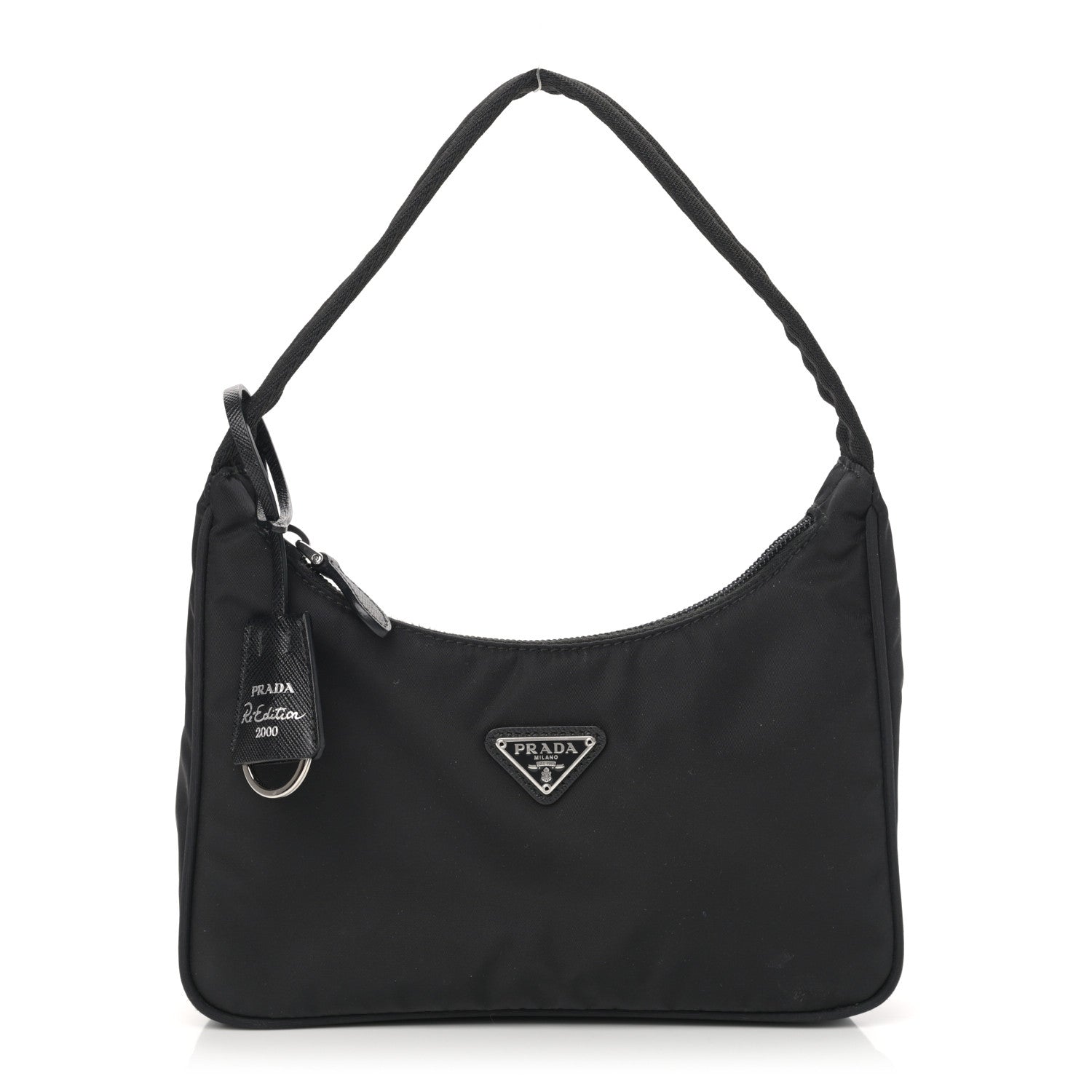 Prada Tessuto Nylon Mini Re-Edition 2000 Bag Black 1 of 13