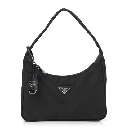 Prada Tessuto Nylon Mini Re-Edition 2000 Bag Black 1 of 13