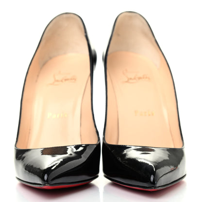 Christian Louboutin Patent Pigalle Follies 100 Pumps 38.5 Black 2 of 4