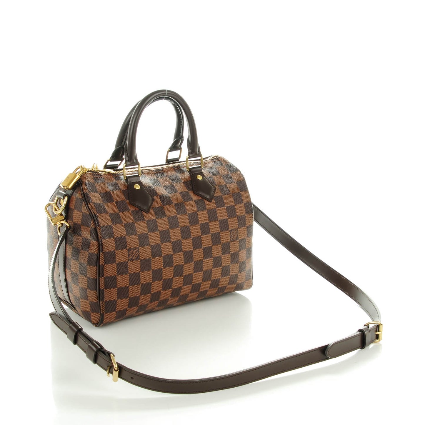 Damier Ebene Speedy Bandouliere 25