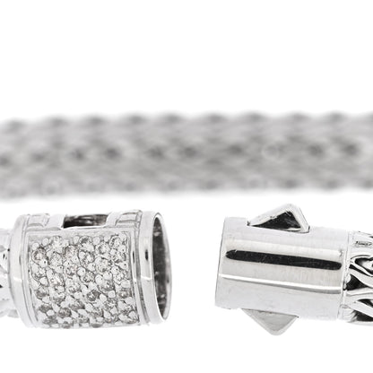 John Hardy JOHN HARDY Sterling Silver Diamond 6.5mm Classic Chain Bracelet 4 of 4