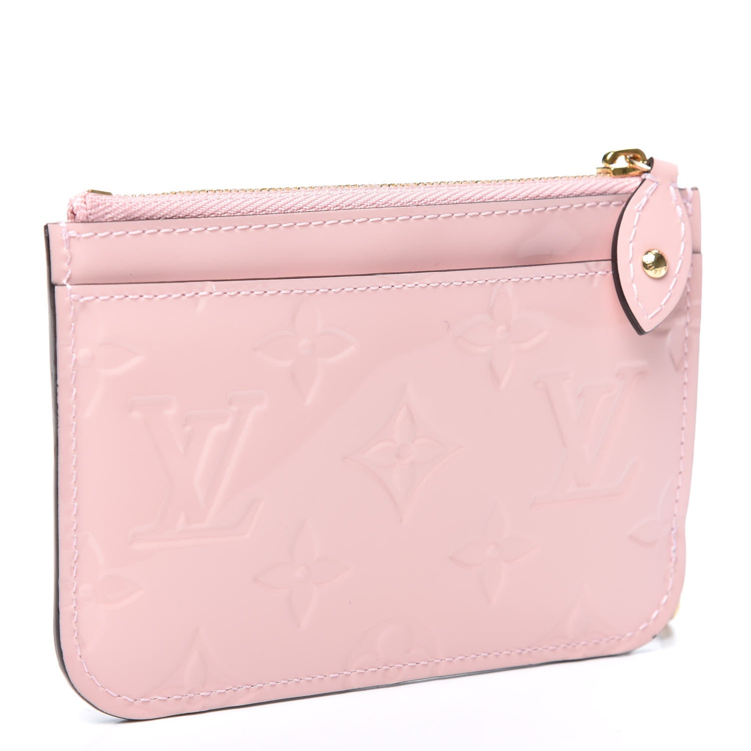 Louis Vuitton Vernis Key Pouch Rose Ballerine 2 of 8