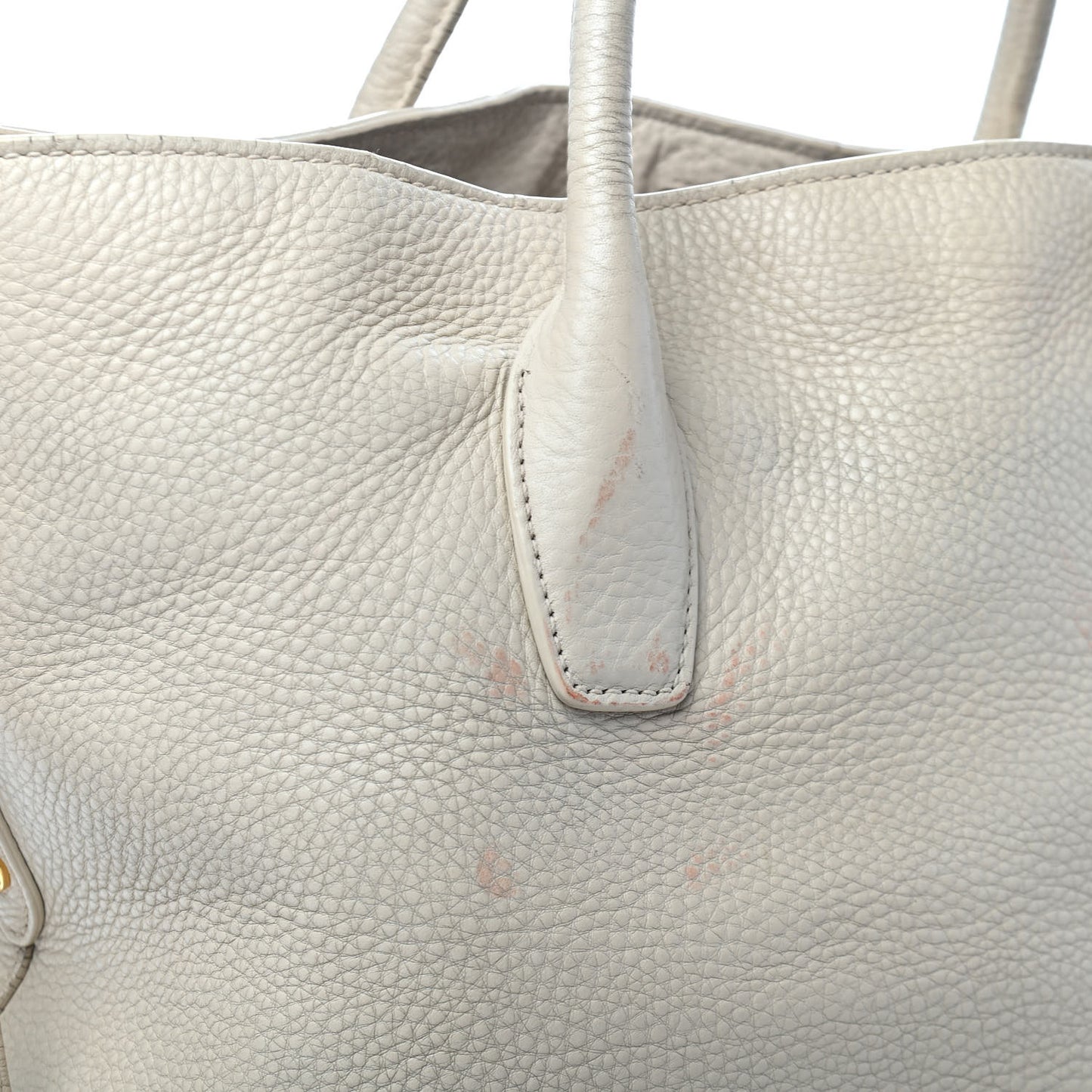 Vitello Daino Shopping Tote Sabbia