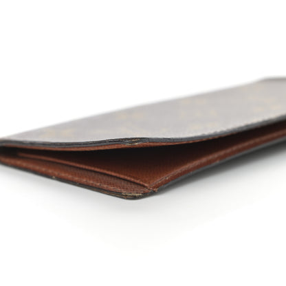 Louis Vuitton Monogram Simple Checkbook Holder Wallet Cover 6 of 10