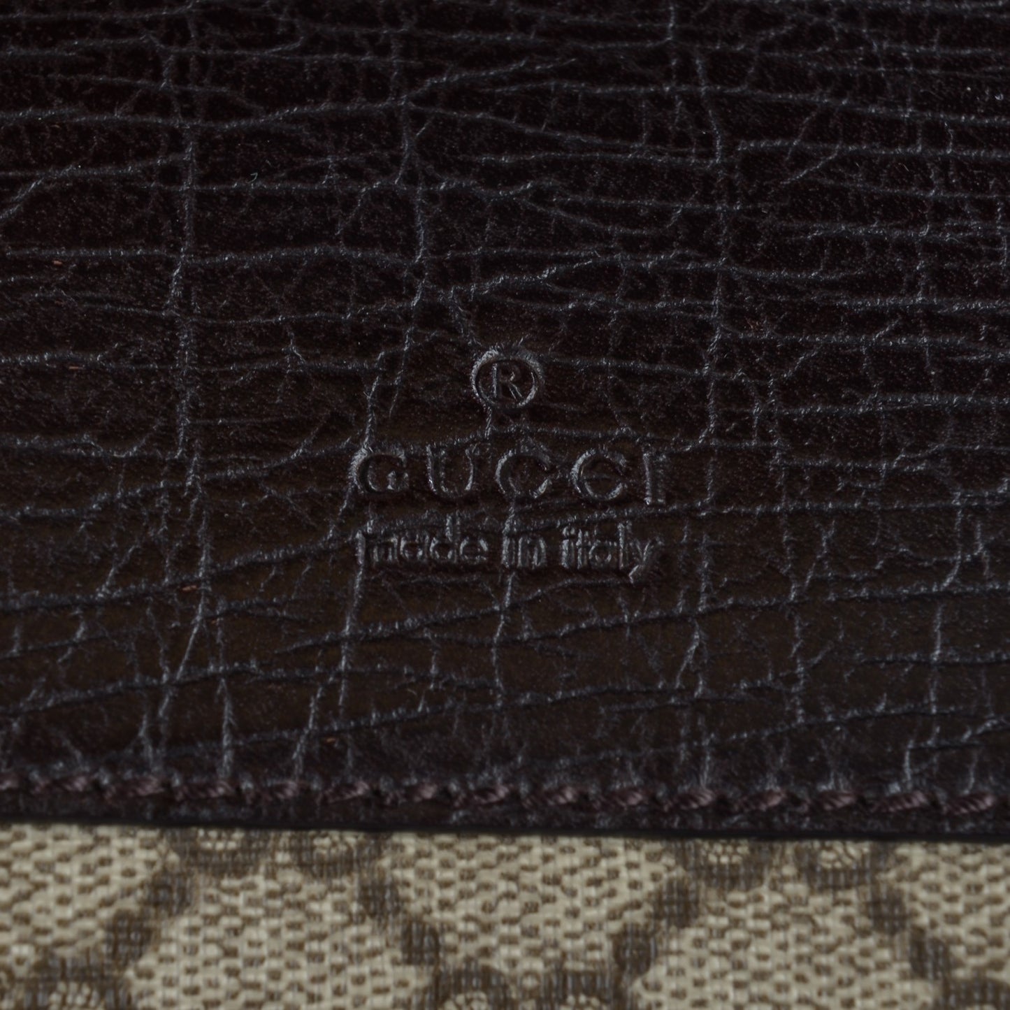 Coated Canvas Monogram Large Carry On Duffle Bag Brown