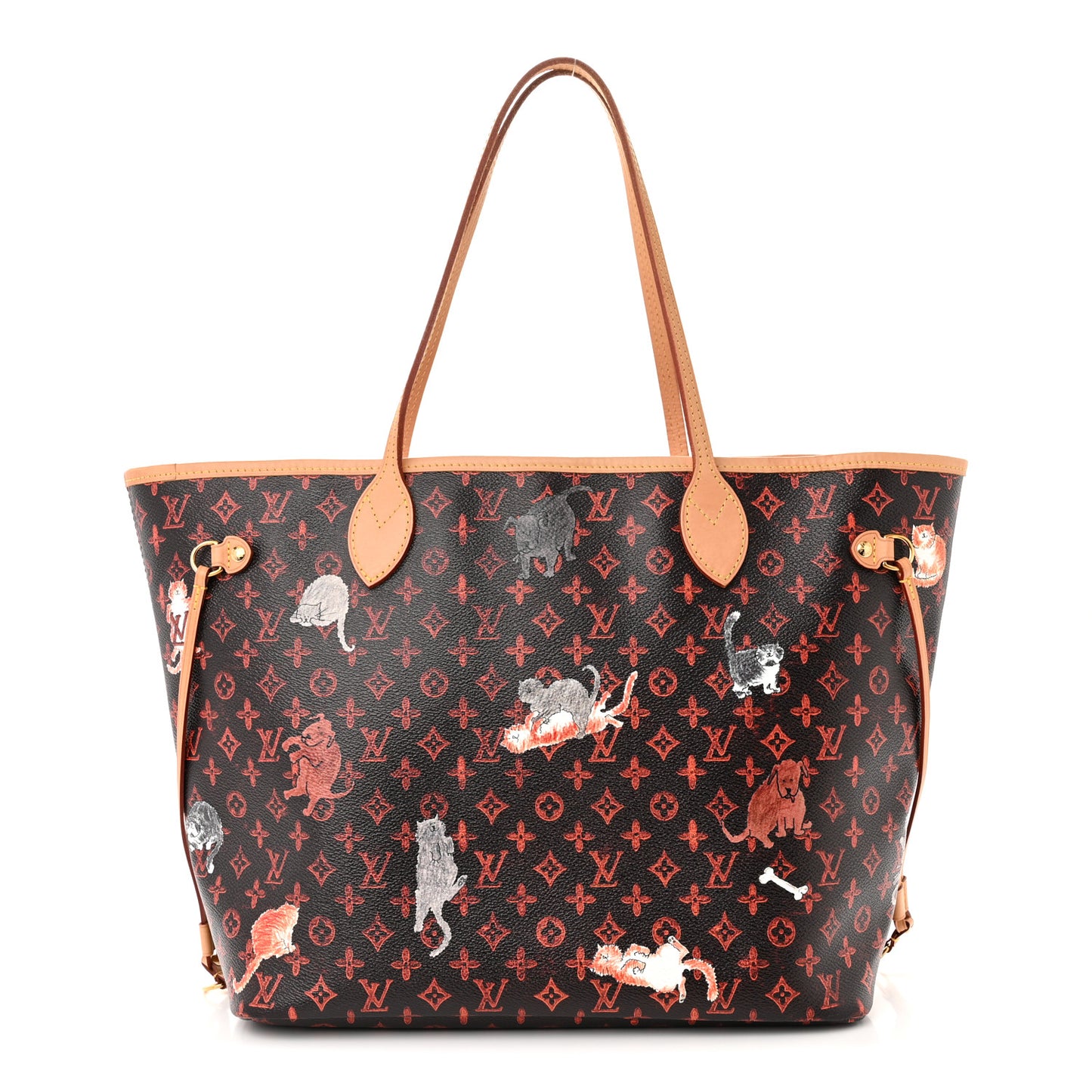 Catogram Neverfull MM Marron
