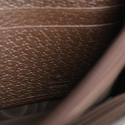 Gucci GG Supreme Monogram Web Ophidia Continental Wallet Brown 6 of 8