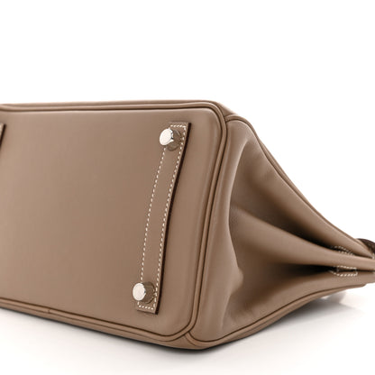 Hermes Swift Birkin 25 Etoupe 8 of 17