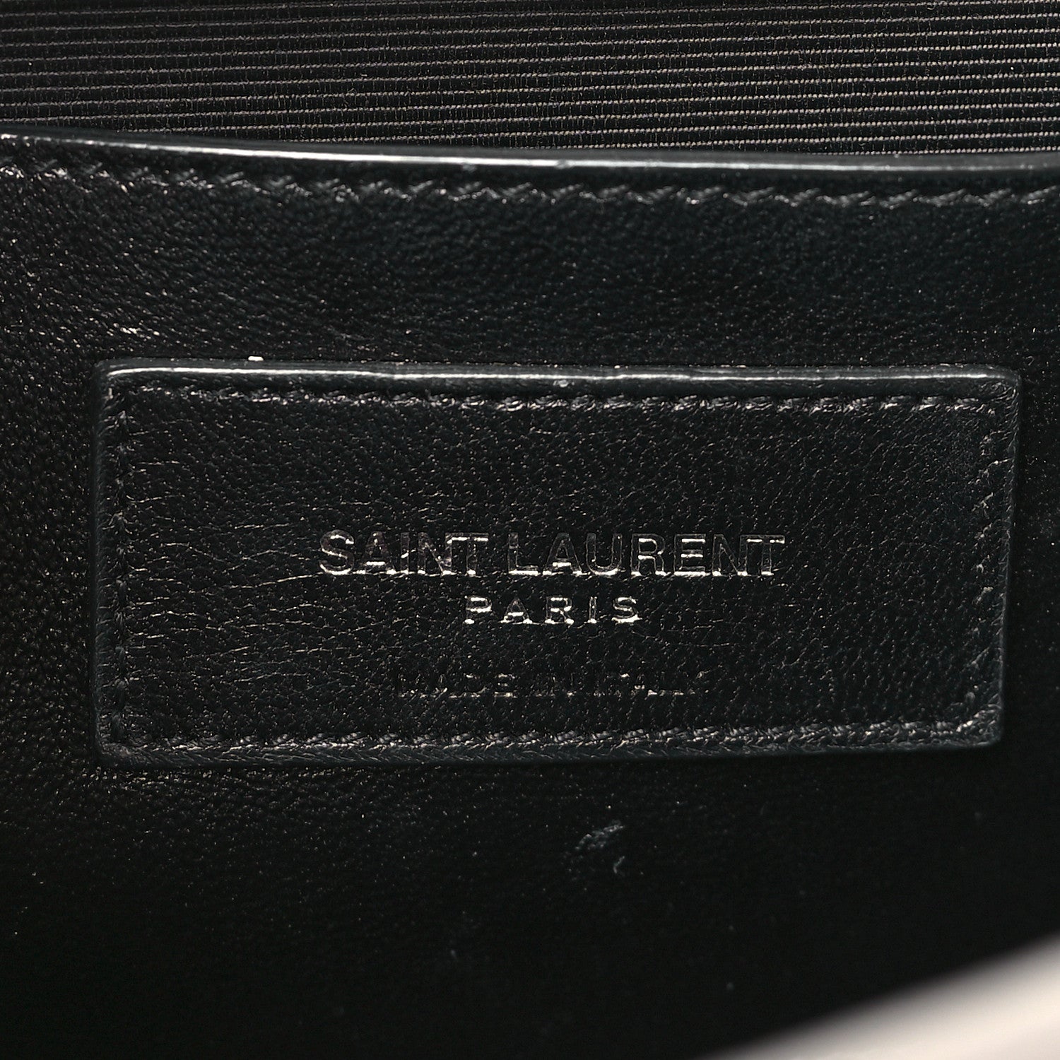 Saint Laurent Grain De Poudre Medium Classic Monogram Kate Satchel Souris 6 of 14