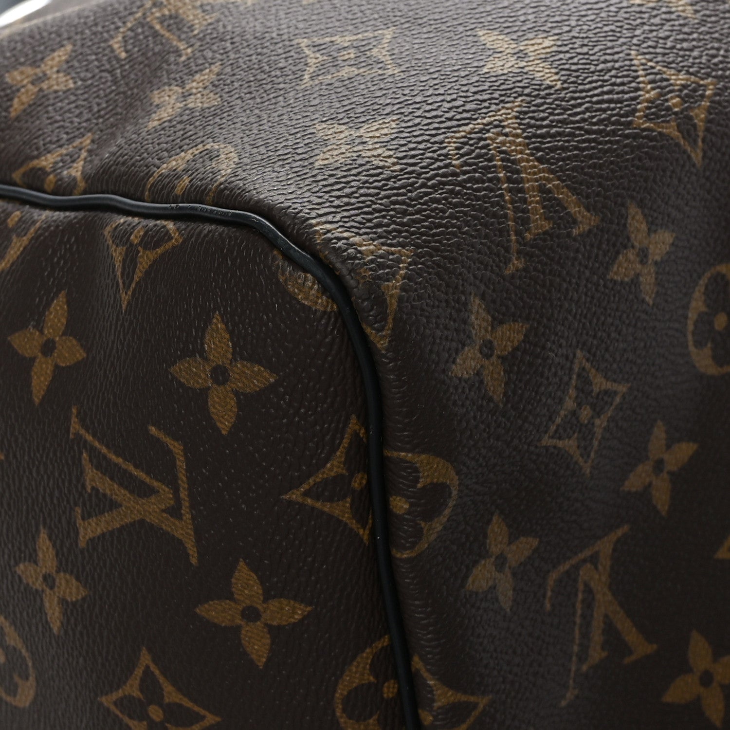 Louis Vuitton Monogram Macassar Keepall Bandouliere 55 9 of 11