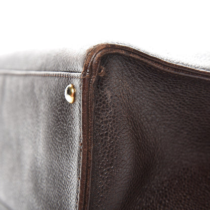 Chanel Caviar Shoulder Bag Brown 18 of 18