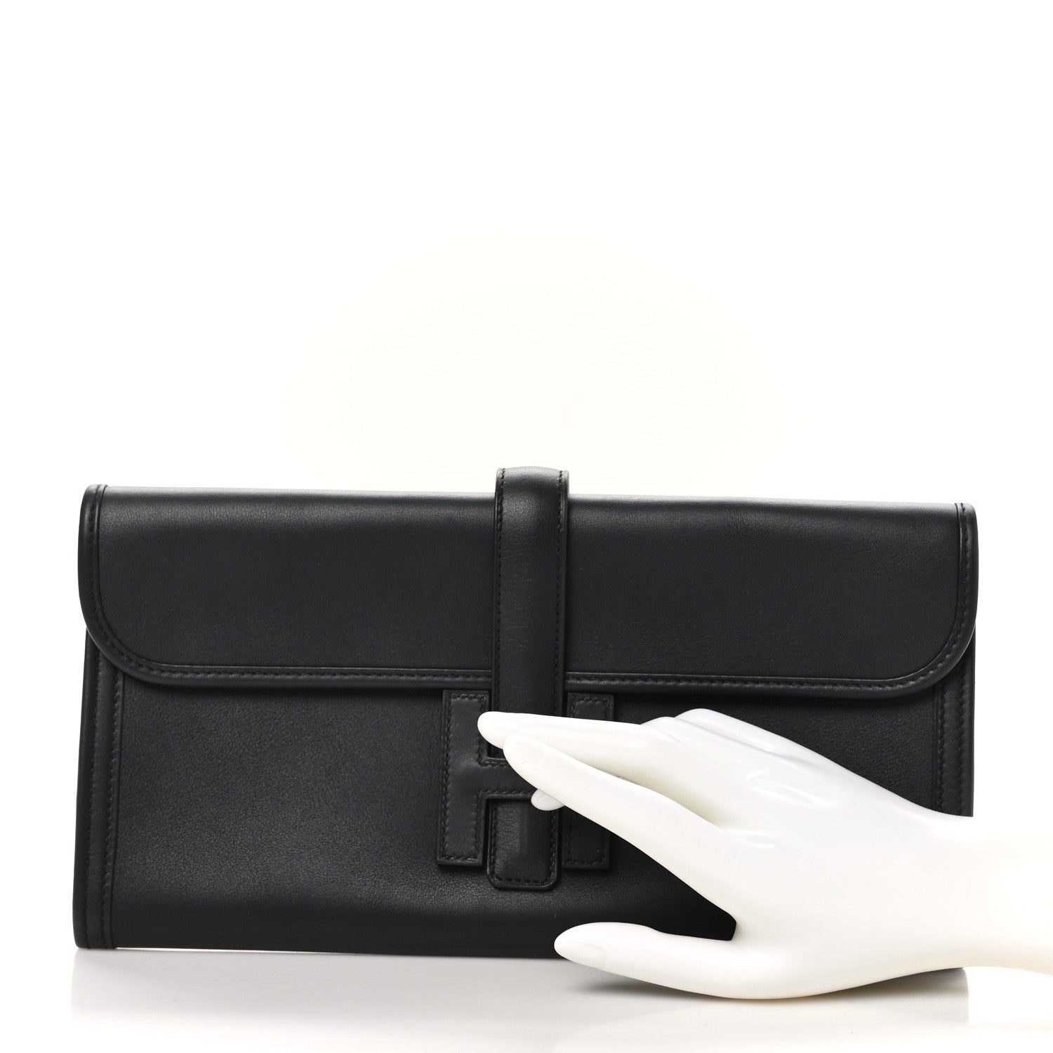 Hermes Swift Jige Elan 29 Clutch Black 2 of 9