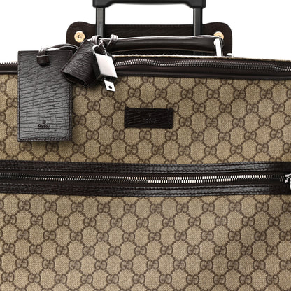 Gucci GG Plus Monogram Large Web Trolley Brown 7 of 9