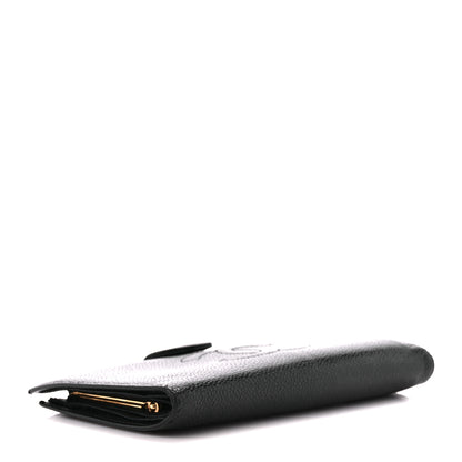 Chanel Caviar Timeless CC French Wallet Black 4 of 14