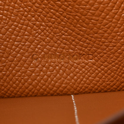 Hermes Epsom Kelly Longue Wallet Gold 9 of 9