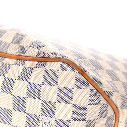 Louis Vuitton Damier Azur Delightful MM Pink 22 of 44