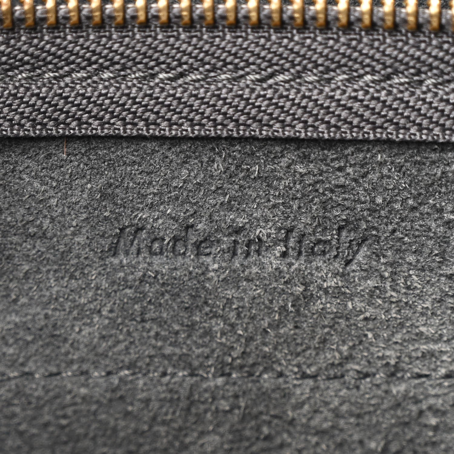 Celine Grained Calfskin Nano Belt Bag Grey 7 of 11