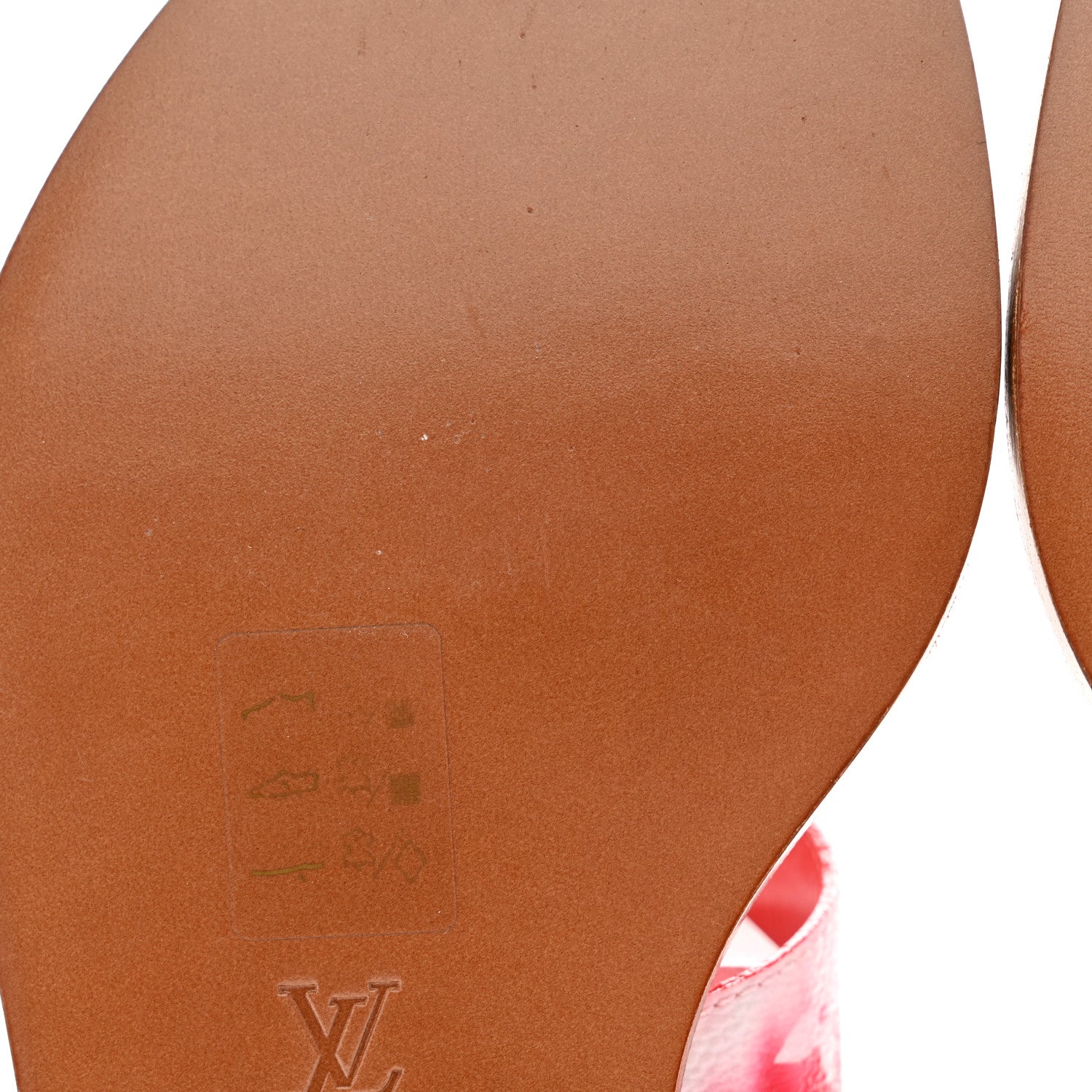 Louis Vuitton Monogram Escale Palma Sandals 38 Rouge 10 of 14