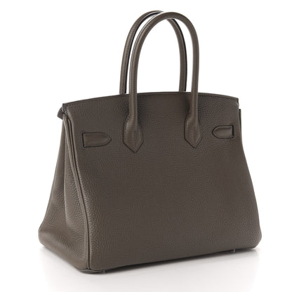 Hermes Togo Birkin 30 Etain 3 of 10