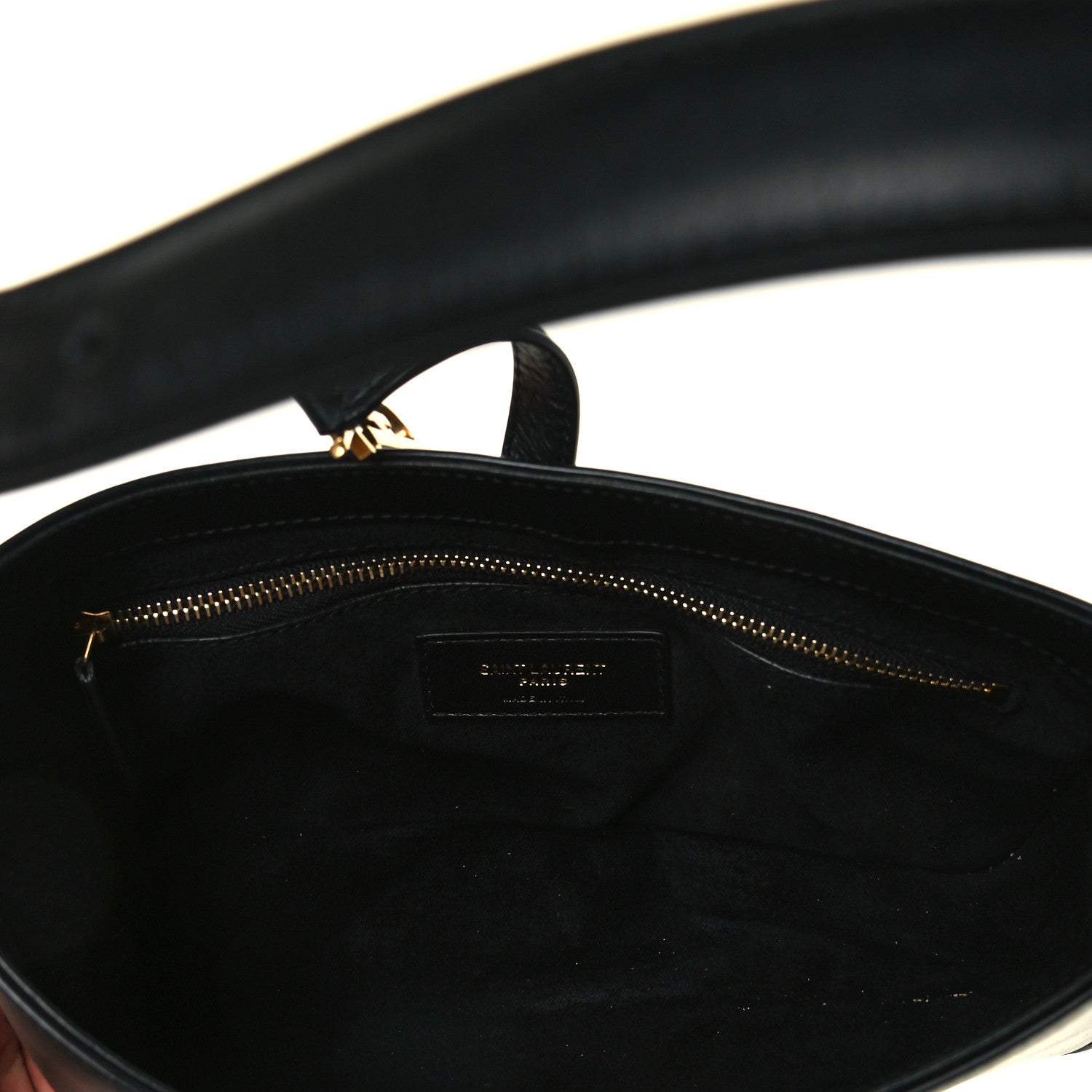 Saint Laurent Smooth Calfskin Le 5 A 7 Hobo Black 7 of 8