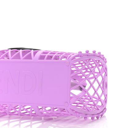 Fendi Recycled Plastic Vitello Liberty Matte Small Fendi Basket Violetta 6 of 11