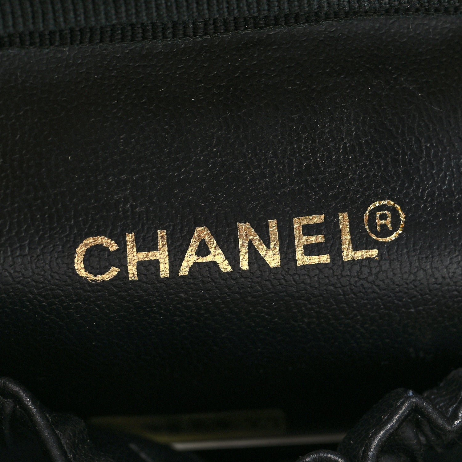 Chanel Lambskin Vanity Cosmetic Case Black 6 of 14