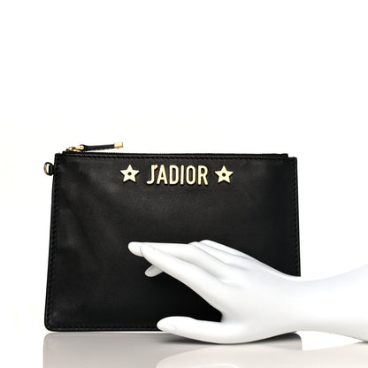 Christian Dior Calfskin J'adior Pouch Black 3 of 15