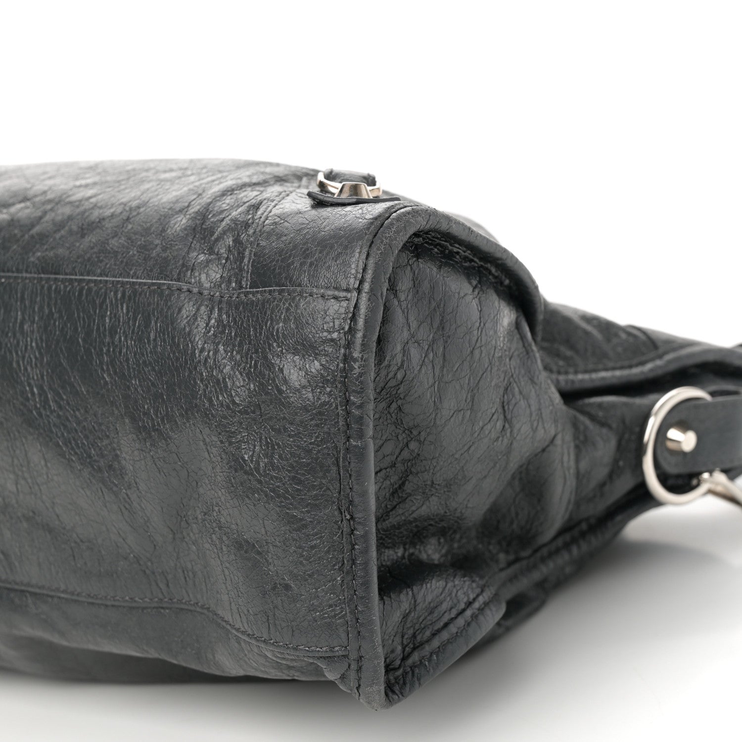 Balenciaga Agneau Classic Silver Hardware City Gris Fossile 11 of 11