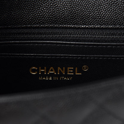 Chanel Caviar Quilted Mini Square Flap Black 8 of 10