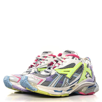 Balenciaga Mesh Rubber Womens Runner Sneakers 39 Multicolor 4 of 11