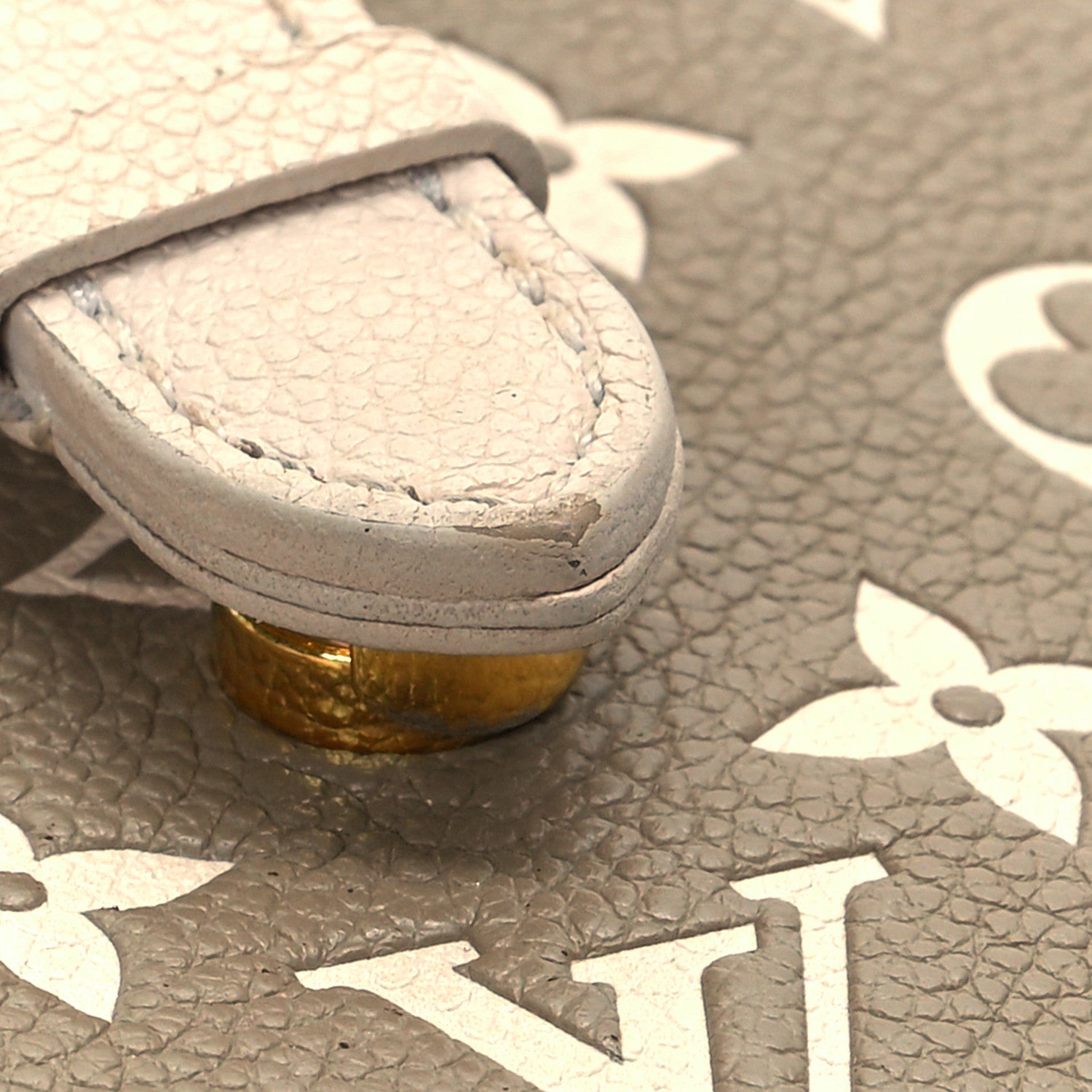 Louis Vuitton Empreinte Monogram Spring In The City Tiny Backpack Kaki Beige Cream 9 of 11