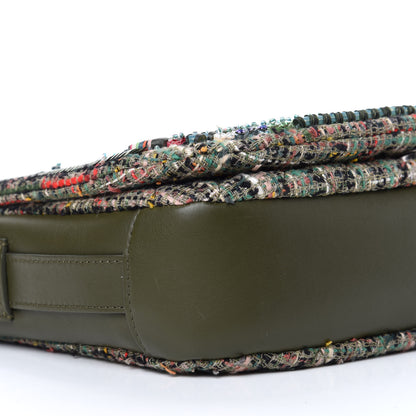 Chanel Tweed Sequins Havana Stroll Messenger Khaki 6 of 11