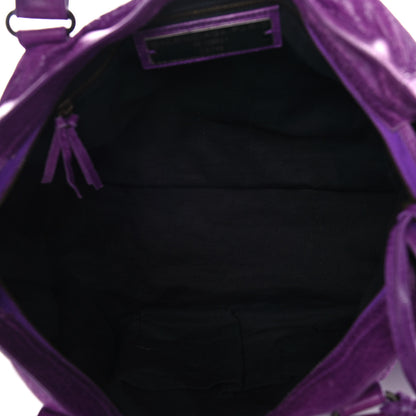 Balenciaga Agneau Classic Hardware City Dark Violet 11 of 14