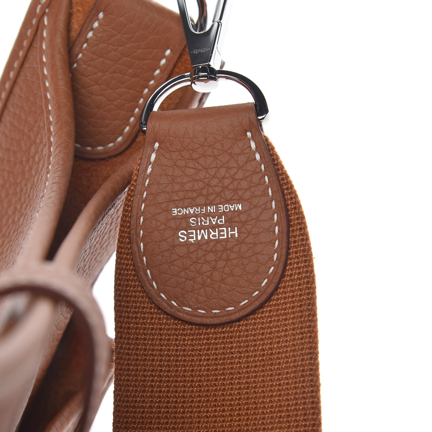 Hermes Taurillon Clemence Evelyne III PM Gold 8 of 12