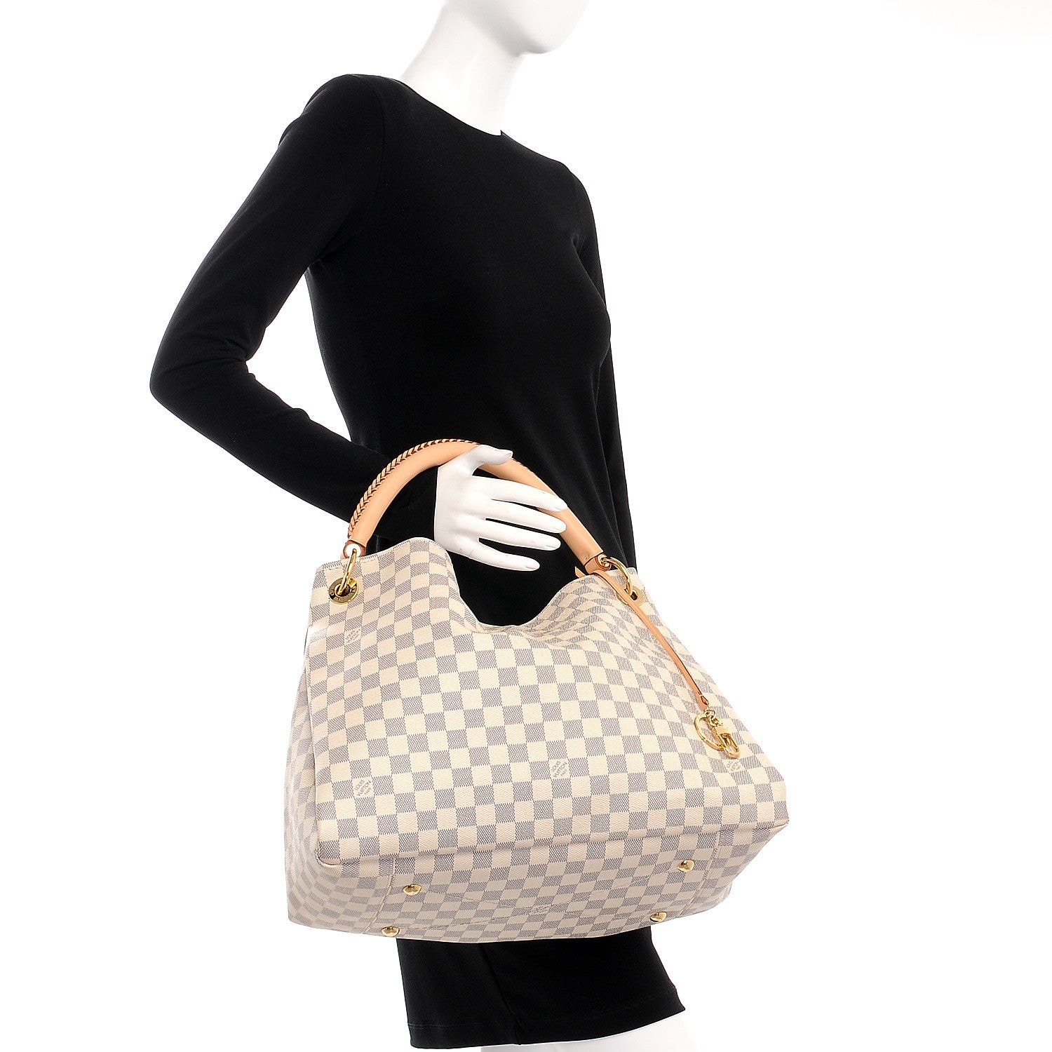 Louis Vuitton Damier Azur Artsy MM 2 of 7