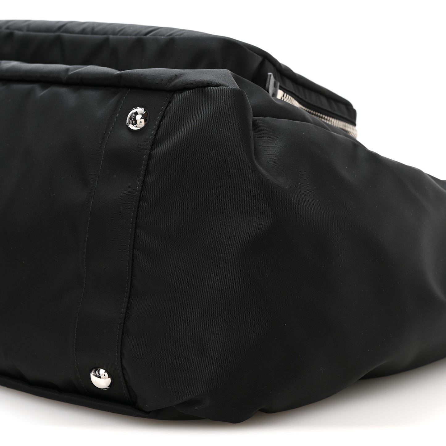 Nylon Vela Baby Bag Black